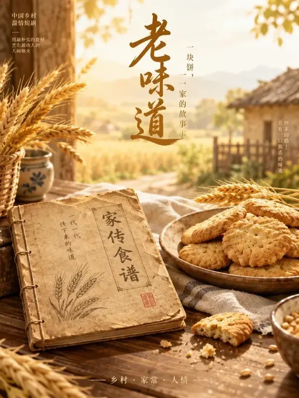 奶奶的麦香秘方 封面 - 星芽短剧官网