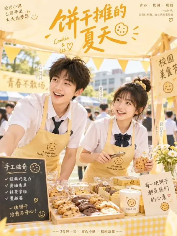心跳饼干铺 - 星芽短剧官网 心跳饼干铺 封面 - 星芽短剧官网