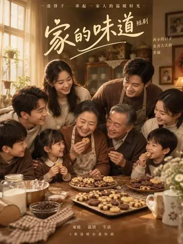 饼干家族的秘密 - 星芽短剧官网 饼干家族的秘密 封面 - 星芽短剧官网