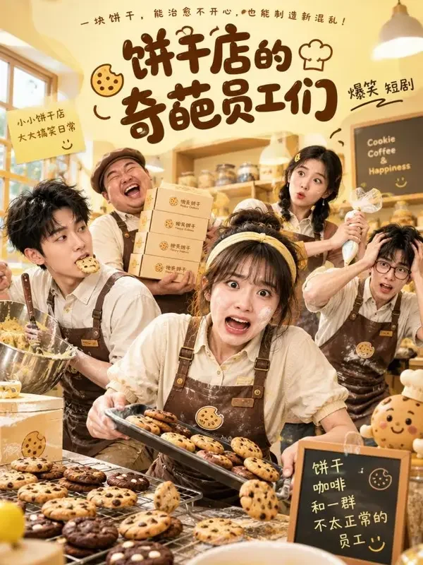 笑翻饼干店 - 星芽短剧官网 笑翻饼干店 封面 - 星芽短剧官网